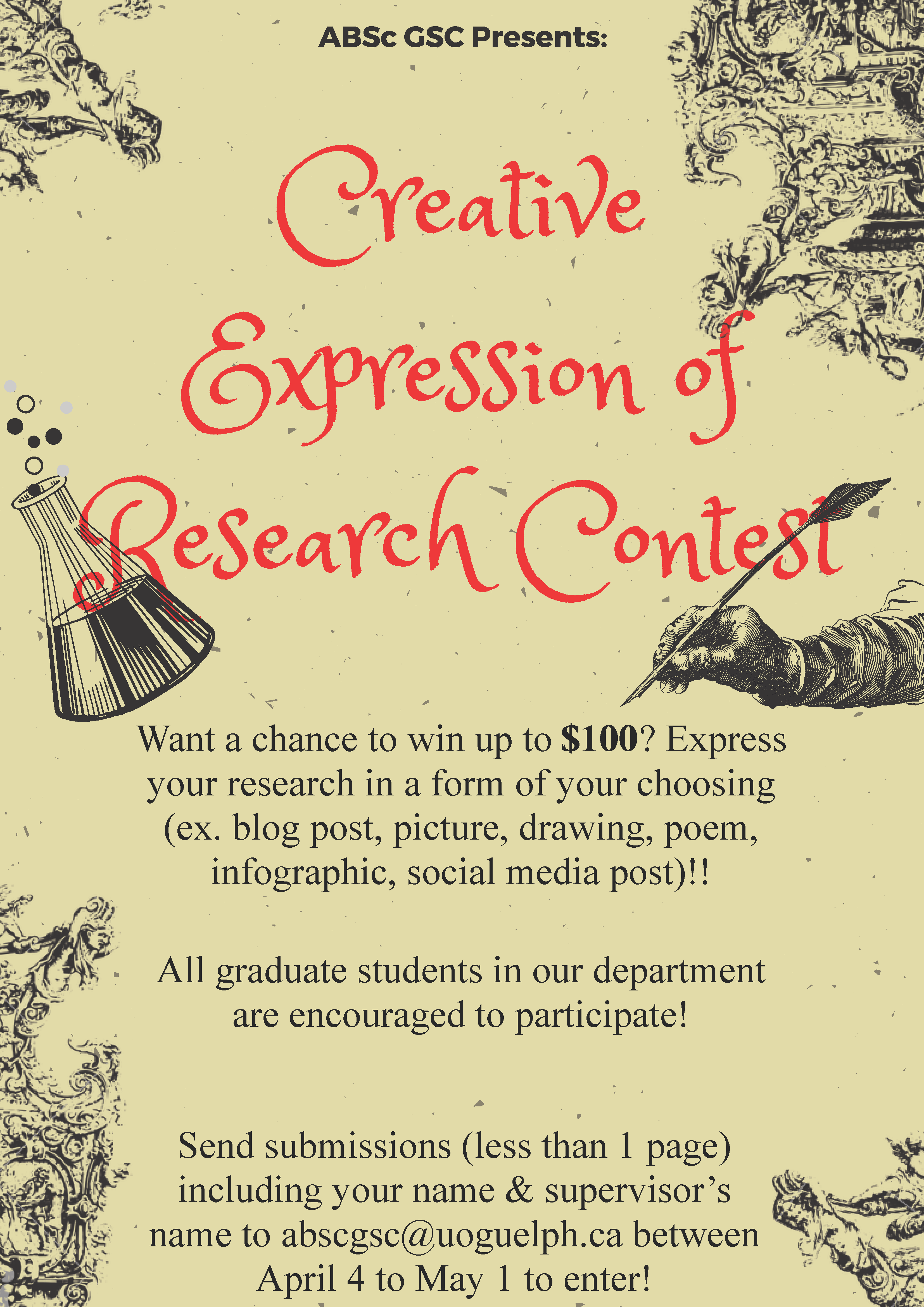 creative research poster