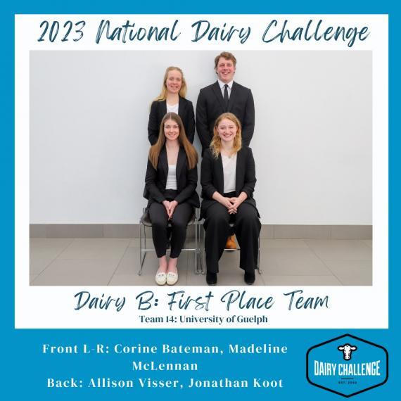 UofG Dairy Challenge Team 2023