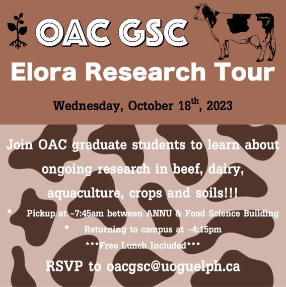 Elora Research Tour Animal Biosciences