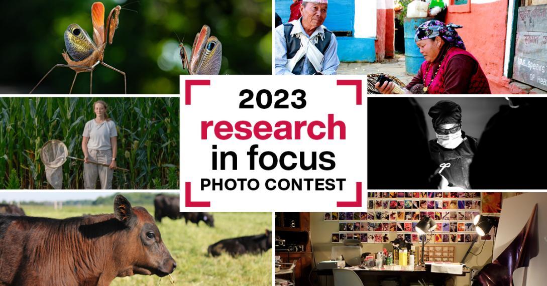 Research in Focus Photo Contest Poster