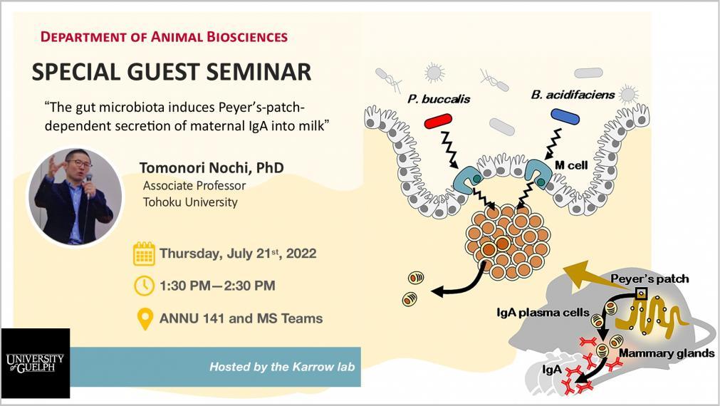 Karrow Lab Special Guest Seminar | Animal Biosciences