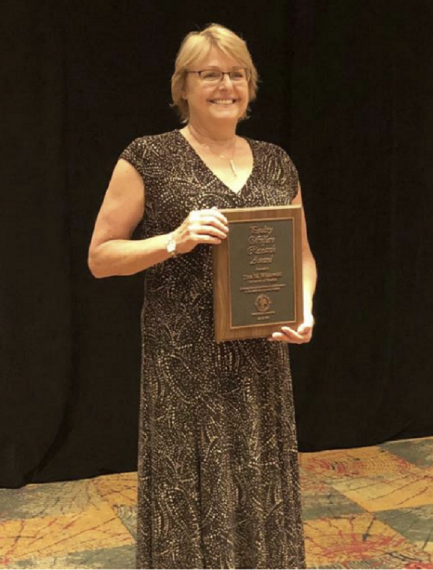 Tina Widowski - Accepting PSA Award